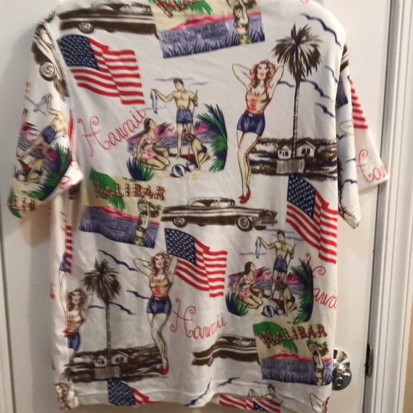 ⚡️FINAL PRICE⚡️ Vintage Pinup Hawaii Summer July Top - Picture 15 of 16